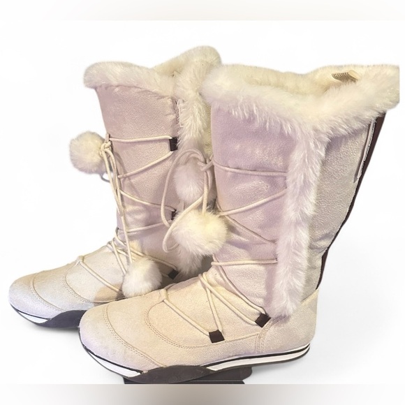 American Eagle Faux Fur Lined Winter Boots Size 10 - Picture 2 of 5